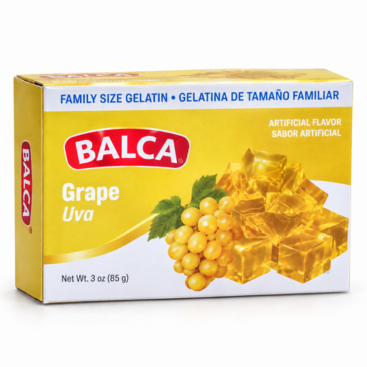 Gelatinas tamaño familiar (85g)(8-1/2 porciones)