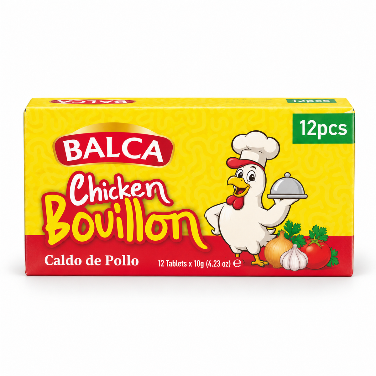 Caldo de pollo y res (pastillas/10g)