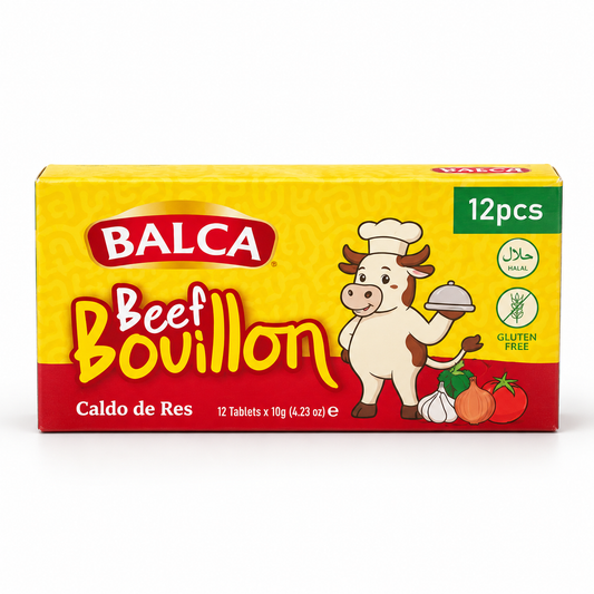 Caldo de pollo y res (pastillas/10g)