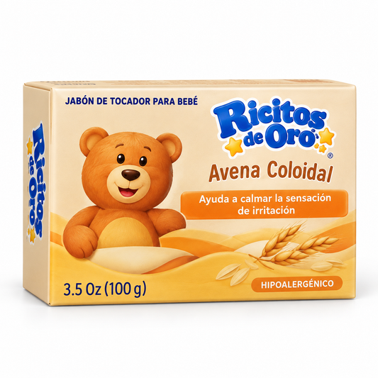 Jabon para bebe RICITOS DE ORO (100g)