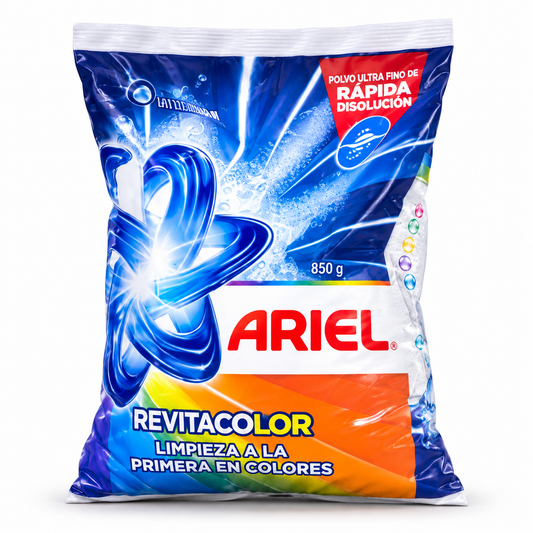 Detergente en polvo ARIEL (850g)